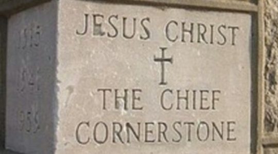 Christ, our Cornerstone - 1 Peter 2:1-5 (6.9.2019)