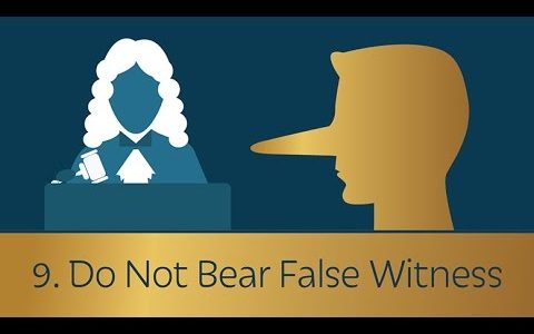 No False Witnesssing - Part 9 Aug 2018